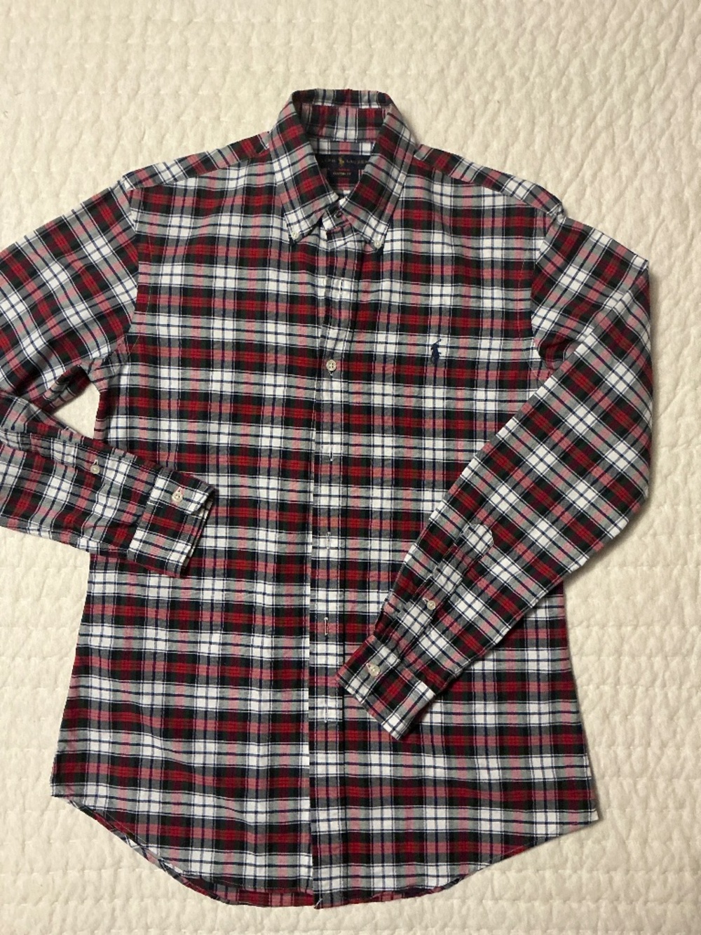 Men’s Ralph Lauren plaid shirt